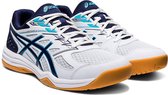 Asics Sportschoenen - Maat 42.5 - Mannen - wit,donker blauw