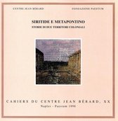 Cahiers du Centre Jean Bérard - Siritide e Metapontino