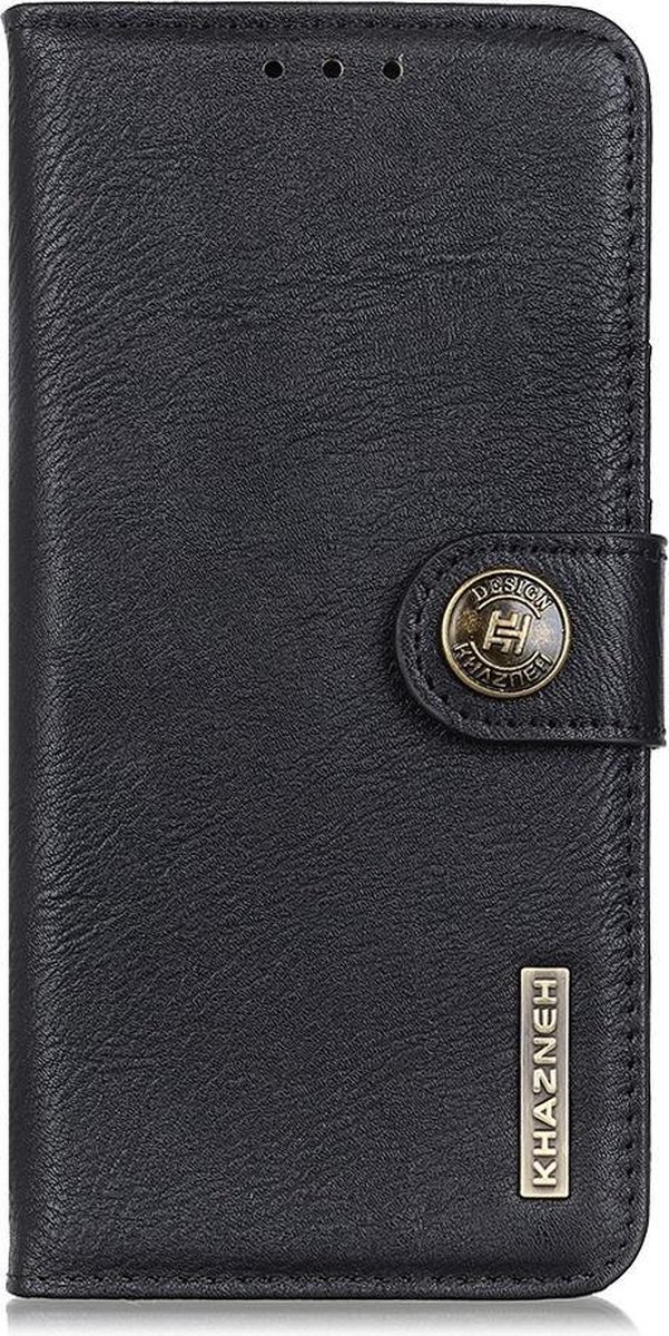 Retro zwart agenda case hoesje Sony Xperia 5 II