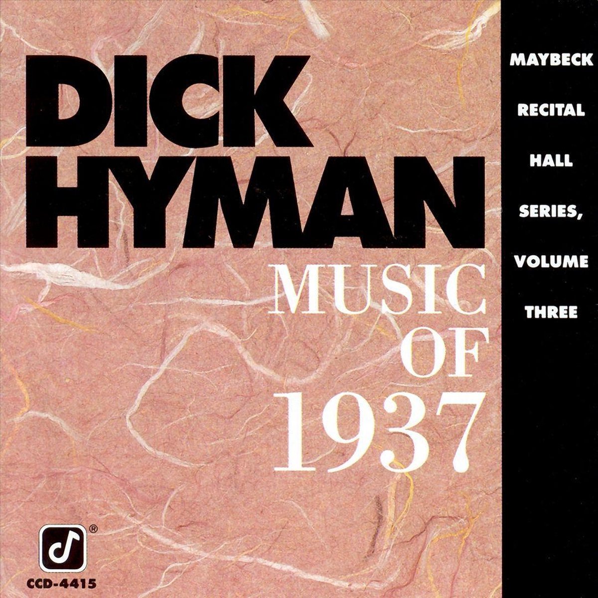 Live At Maybeck Vol. 3 - Music Of 1