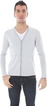 Calvin Klein Cardigan Grijs 2XL Heren