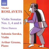 Violin Sonatas Nos. 1, 4 and 6 (Soroka, Greene)