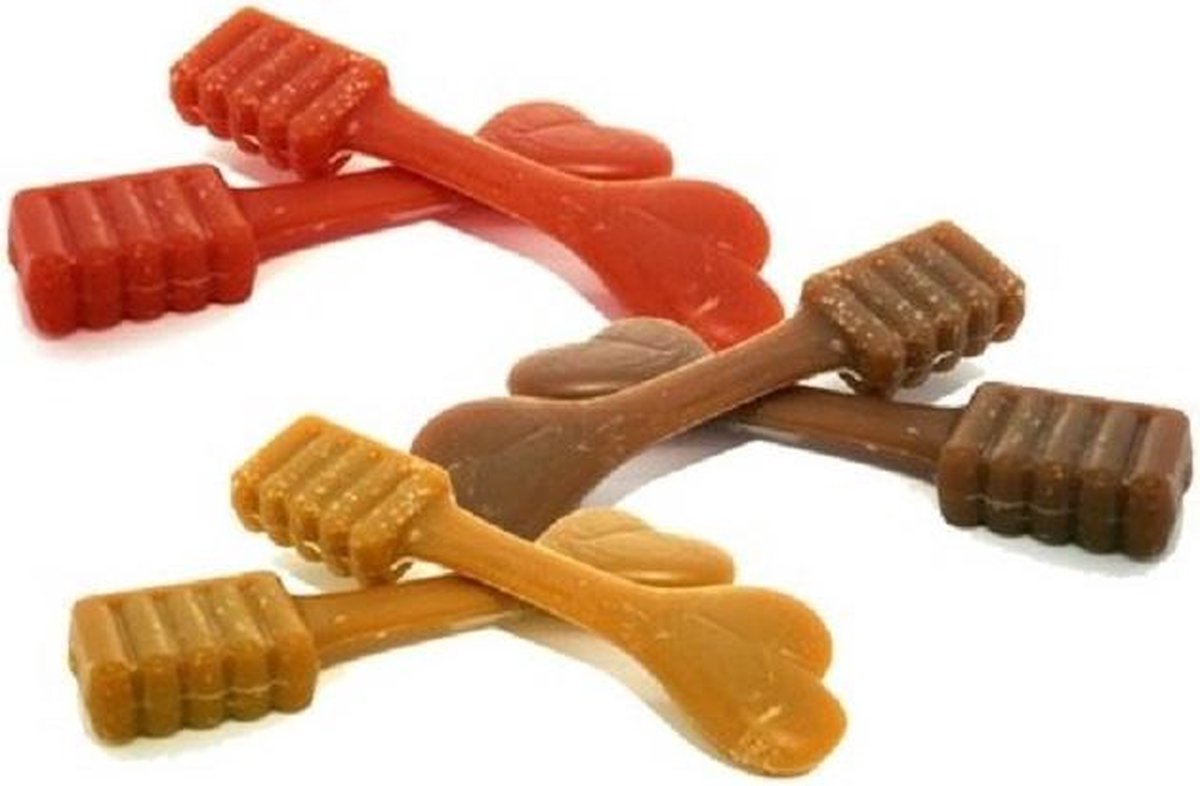 Ossobello - Toothbrush - 90 PCS Mixed - Hondensnacks - vegetarische