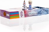 Frozen 2 kaartspel - 2 mini-figuurtjes (Elsa en Olaf)
