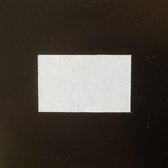 Etiket 26x16mm rechthoek wit afneembaar - per doos van 36 rollen à 1000 etiketten