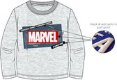 Marvel Comics t-shirt - grijs - Maat 128 / 8 jaar