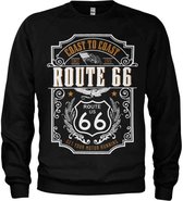 Route 66 Sweater/trui -XL- Coast To Coast Zwart