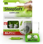 Alpine SleepSoft - Slaap oordoppen - Dempt snurkgeluid - SNR 25 dB - 1 paar - Maat: Standaard