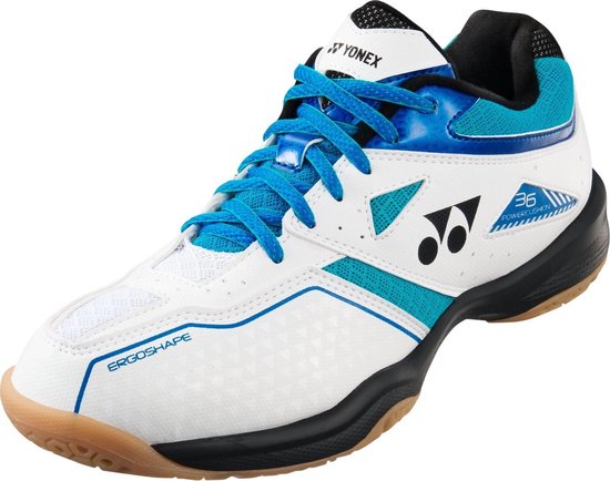 Yonex Badmintonschoenen Power Cushion 36 Heren Wit/blauw Mt 39 | bol.com