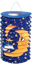 Tib Lampion Moon Junior 25 X 15 Cm Papier Blauw