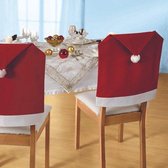 Stoelhoes mutsen - De aankleding voor je stoel met kerst [ per 6 in de verpakking ]