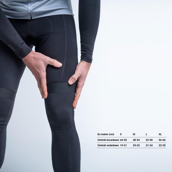 BBB Cycling ComfortLegs Beenstukken Wielrennen - 5-15 Cº - Thermo Stof & Anti Slip Afsluiting - Beenwarmers Fiets - Maat L - Leg Warmers Racefiets - BBW-91 van BBB Cycling — afbeelding 4