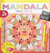 Mandala Kleurboek voor Kinderen Sweet Bakery  - geschikt voor kleurpotloden en kleurstiften