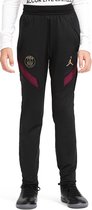 Nike Sportbroek - Maat 128  - Unisex - zwart/bordeaux rood/goud