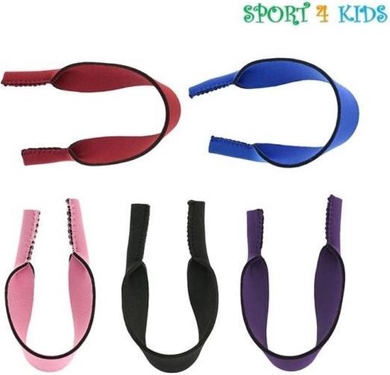 5 stuks – Brillenkoord Kinderen - Voordeelverpakking Neopreen – Neopreen Pack Junior