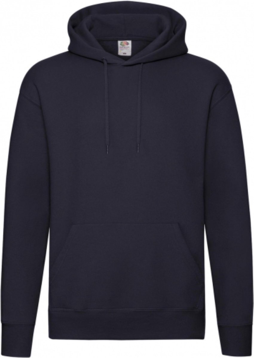 Premium Hooded Sweat Deep – Fruit of the Loom Blauw