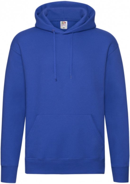 Premium Hooded Sweat - Royal Blue - XL - Fruit of the Loom