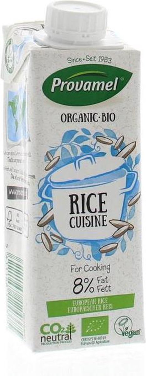 Provamel Rice Cuisine, 250 Ml, 1 Units