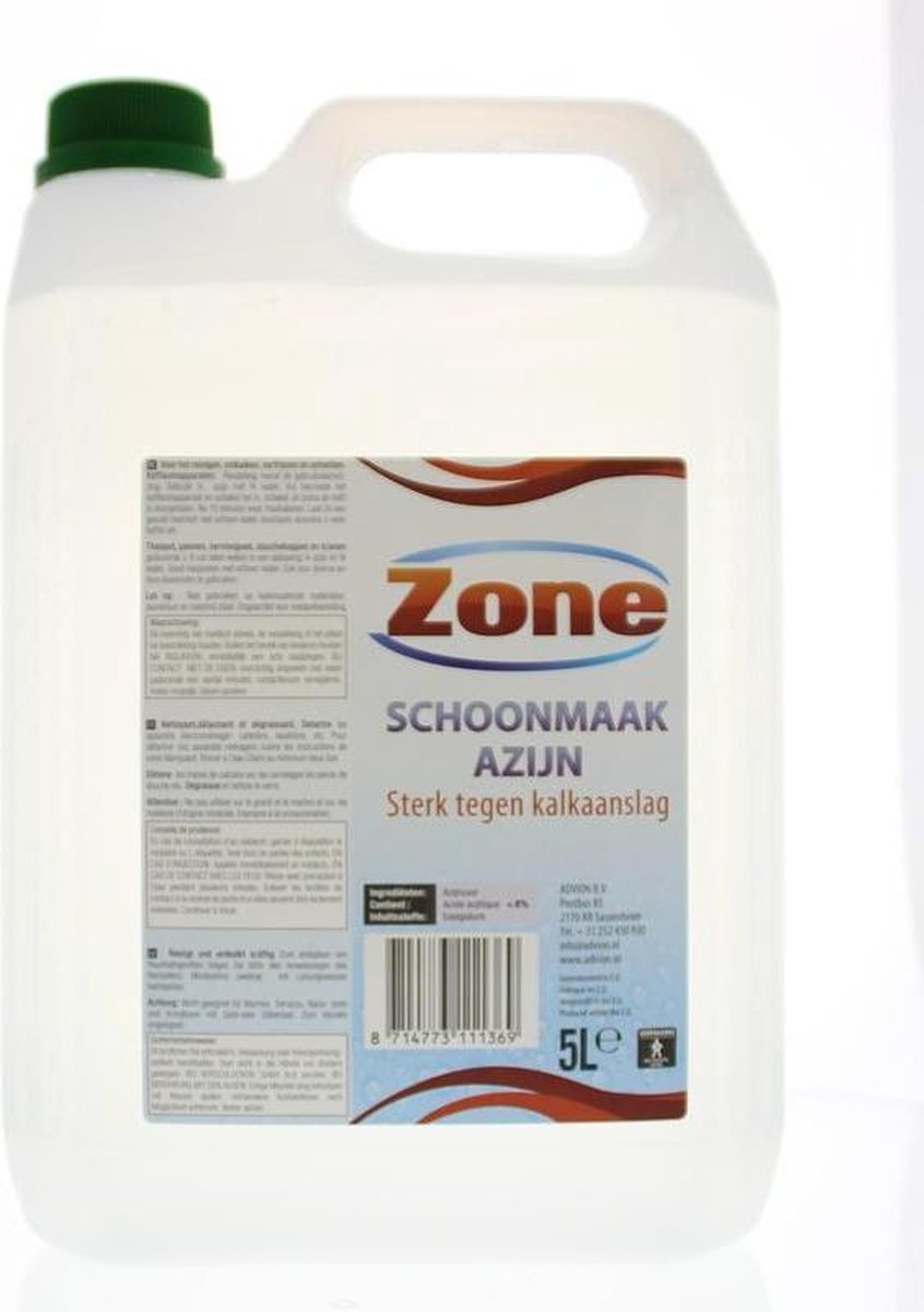 Zone Schoonmaakazijn 5 Liter
