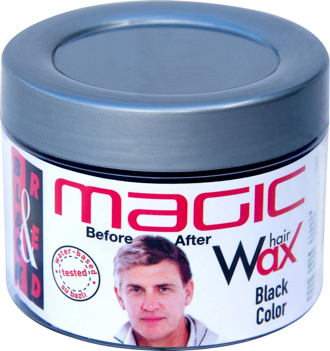 Blac & Red Magic Hair Wax Black Color