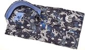 Overhemd Modern Fit Ruimte Print Navy (513968 - 39)
