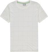 Kultivate T-shirt Word Grid Ecru/Wit (2001010213 - 203)