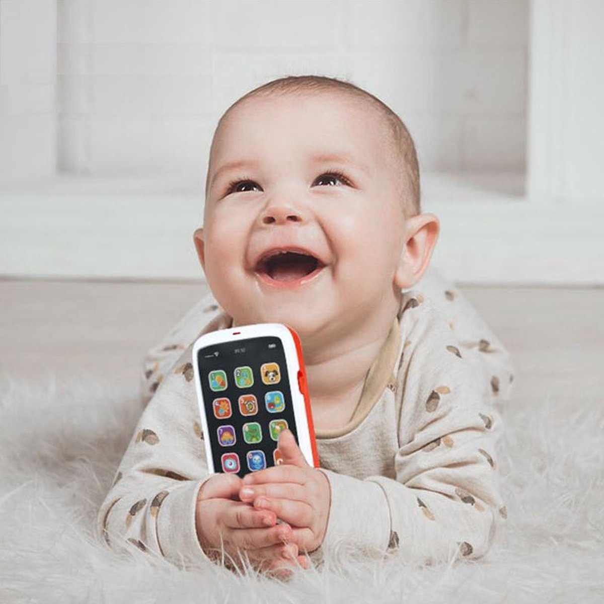 Faux Téléphones Bébé Enfants Interactif Téléphone portable Jouet