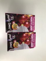 Twinkle Star - Party Lamp - 2 stuks