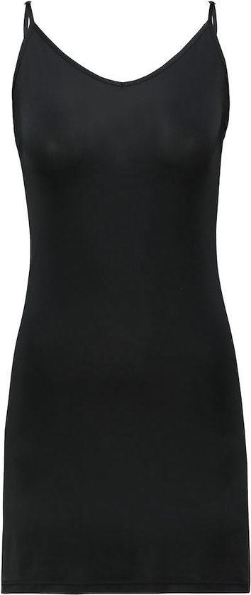 J&C dames Shapewear onderjurk kant zwart