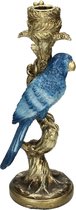 Cactula kandelaar Candle Holder Bird Blue