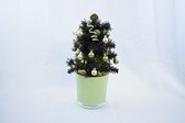 Mini kunst kerstboom, 35 Ø 13 cm, groen