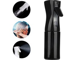 Hairspray - Mist Haarspray - 300ml - Zwart - Waterspuit - Water Verstuiver -