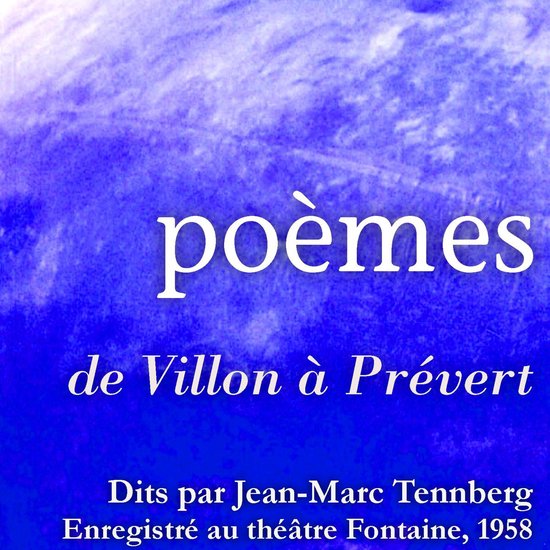 Poésies lues par JeanMarc Tennberg - cover