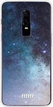 OnePlus 6 Hoesje Transparant TPU Case - Milky Way #ffffff