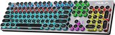 AULA S2016 Punk RGB mechanisch gaming toetsenbord - qwerty - blue switch - 104 keys anti-ghosting game toetsenborden