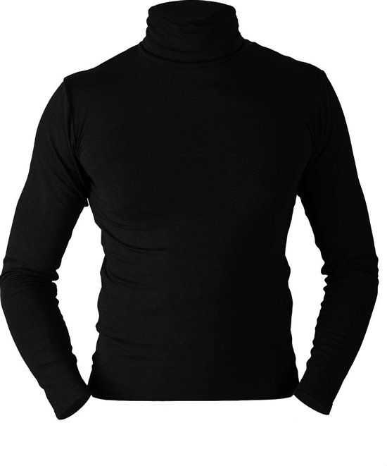 Alan Red - Master Col Longsleeve Shirt Zwart - Heren - Maat XL - Body-fit