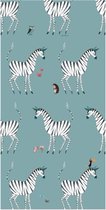 KEK Amsterdam| Wallpaper Zebra Mint