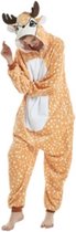 Rendier Onesie – Kerst Onesie - Huispak - Onesie volwassenen - Maat S