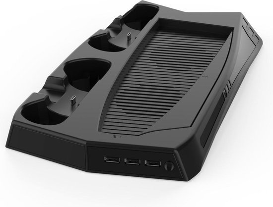 Dual Charging Dock Stand geschikt voor PS5 - Koelventilator - USB Hub geschikt voor PlayStation 5 Gameconsoles - Geeek