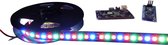 LSW-5MIP21W60 - AREXX PROGRAMMEERBARE  (Microbit, ARDUINO) LEDSTRIP, ADAFRUIT NEOPIXEL, LED lampjes slinger | licht snoeren | licht slinger | SK6812 | Programmeerbaar | WS2811 | Party light |