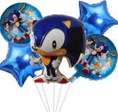ballonboeket Sonic blauw