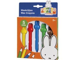 foto van Nijntje junior waskrijtjes, creatief speelgoed tekenen voor peuters - vanaf 2 jaar - Bambolino Toys