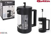 Quttin  - French Press 800 ml - French Press Cafetiere Koffiemaker