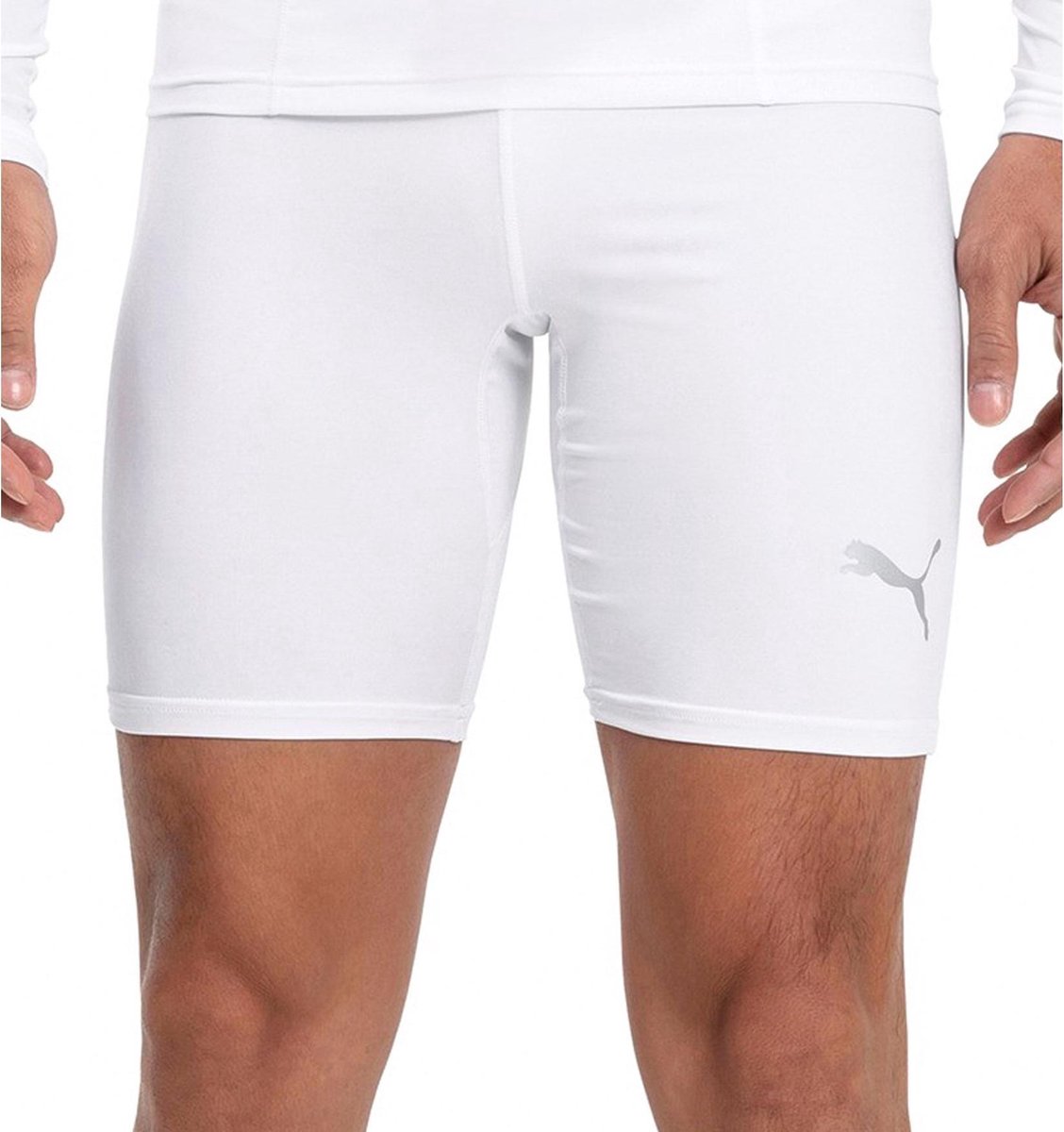 Puma Sportbroek - Maat S  - Mannen - wit