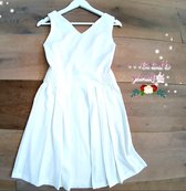 Mini Dress / Witte Jurk Korea