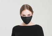 Mondkapje Wasbaar Herbruikbaar Mondmasker Niet Medisch Mondkapjes - 2 Filters - Zwart