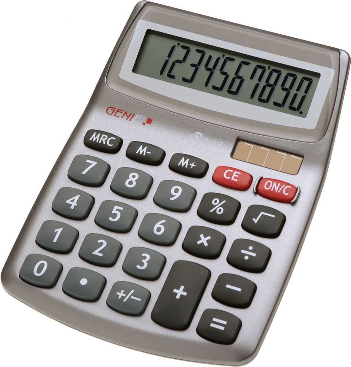 Genie 540 calculator Desktop Rekenmachine met display Grijs