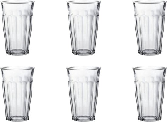 Om toevlucht te zoeken verkiezen Een zin Duralex Picardie Longdrinkglas Groot - 500ml - 14,5cm - 6 stuks | bol.com