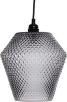 KILAMY - Lampe à suspension - 1 lumière - E27 - Grijs - env.22cm (L / T) x 22cm (L) x 27cm (H) env.180 g