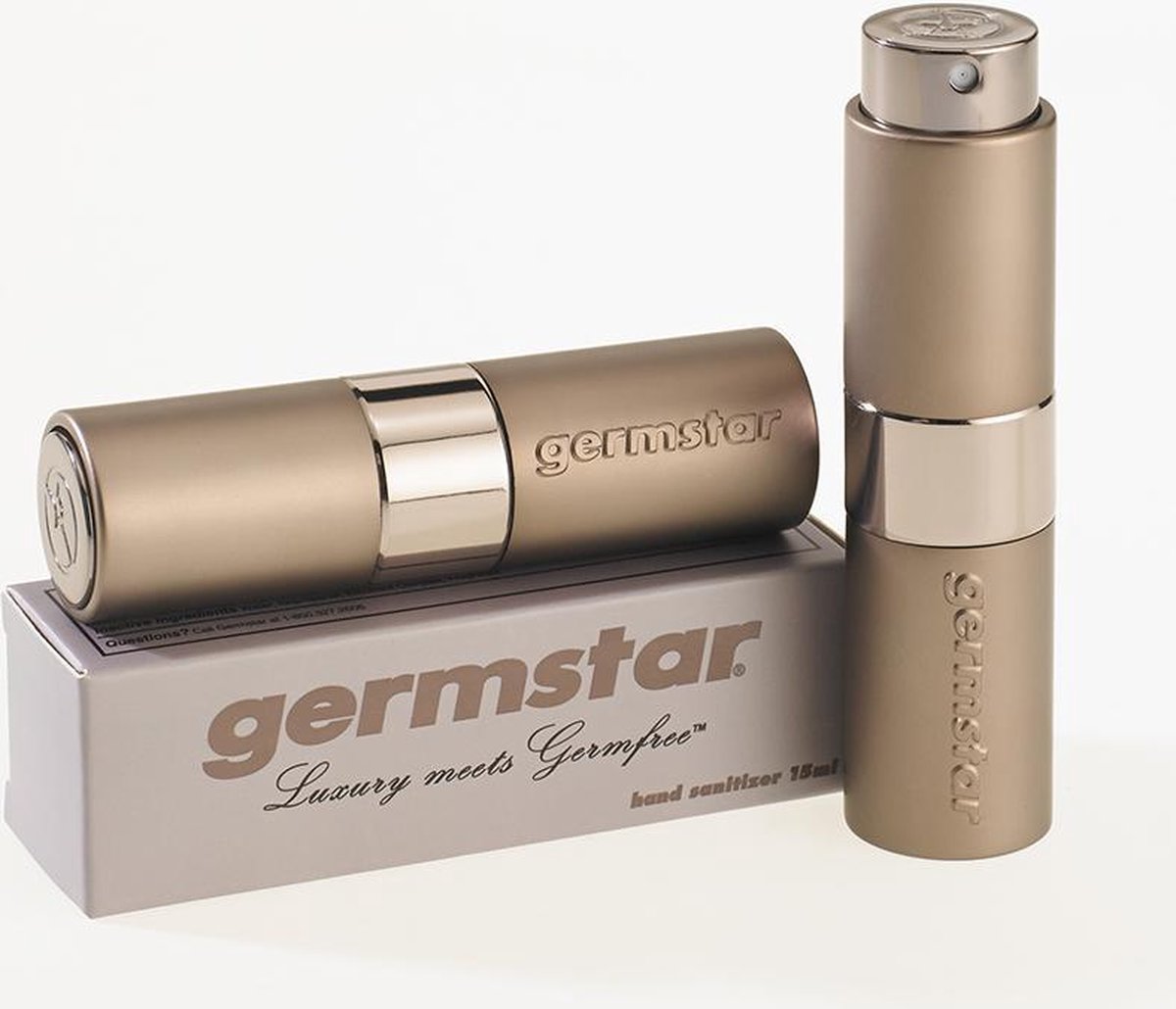 Startset Germstar DeLuxe Twist spray Azure 15ml - navulling 474ml